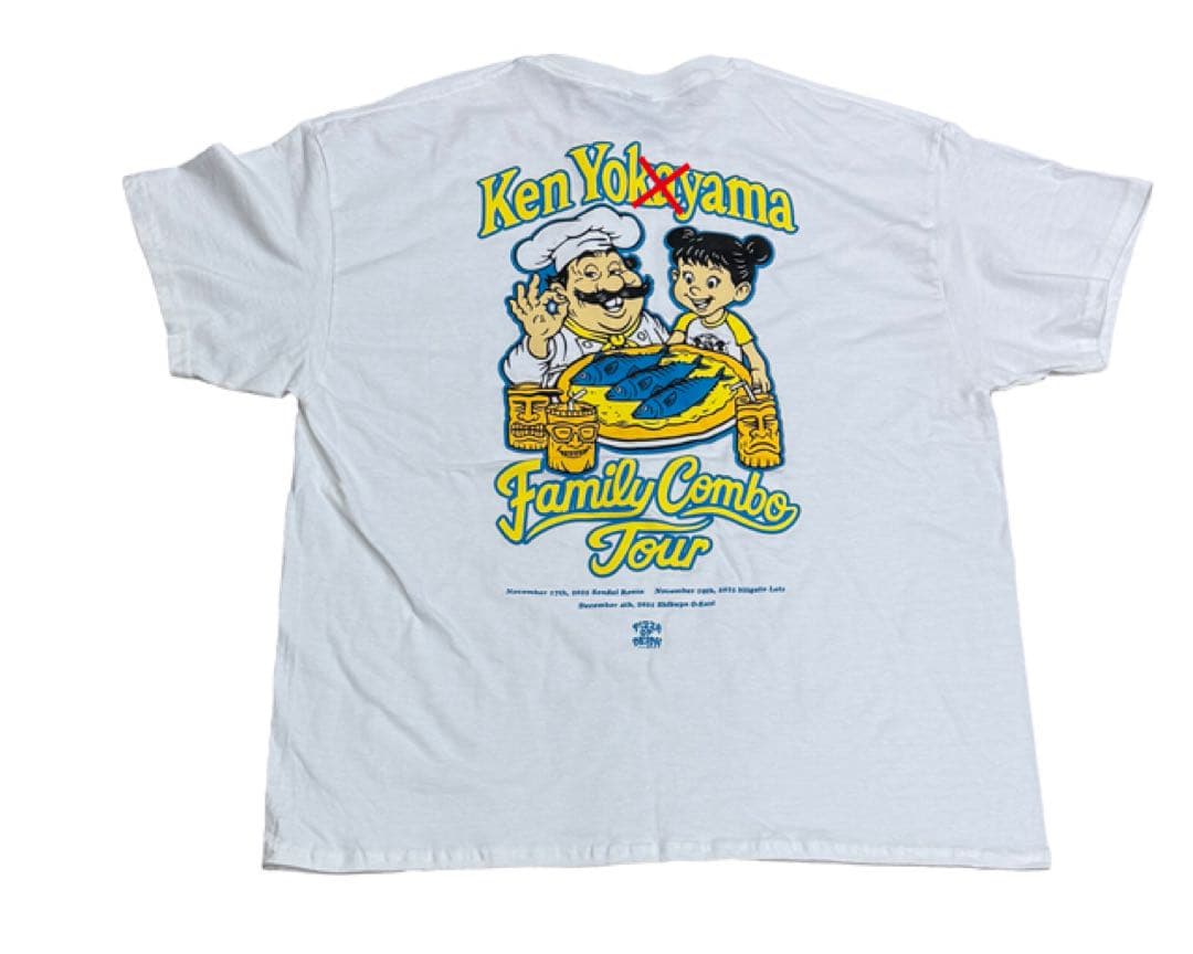 KenYokoyama サバシスター ツアーTシャツ XL 白