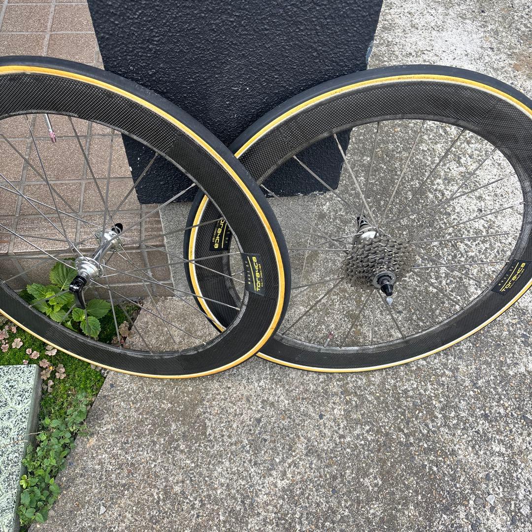 トレカ TORAYCAロードバイク カーボンホイール 650c