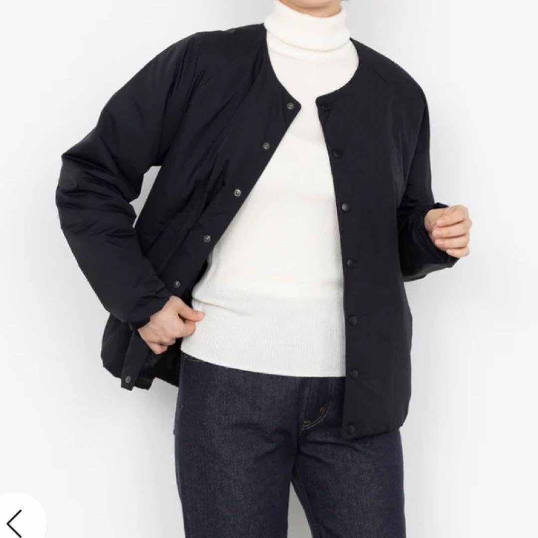 【美品】10YC ユーティリティジャケット　ノーカラー　ユニセックス　2XL 黒