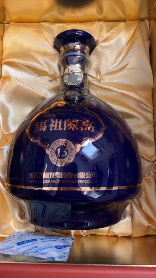 銘酒　高粱酒　馬祖陳高15年600ml 50% 3本まとめてセット