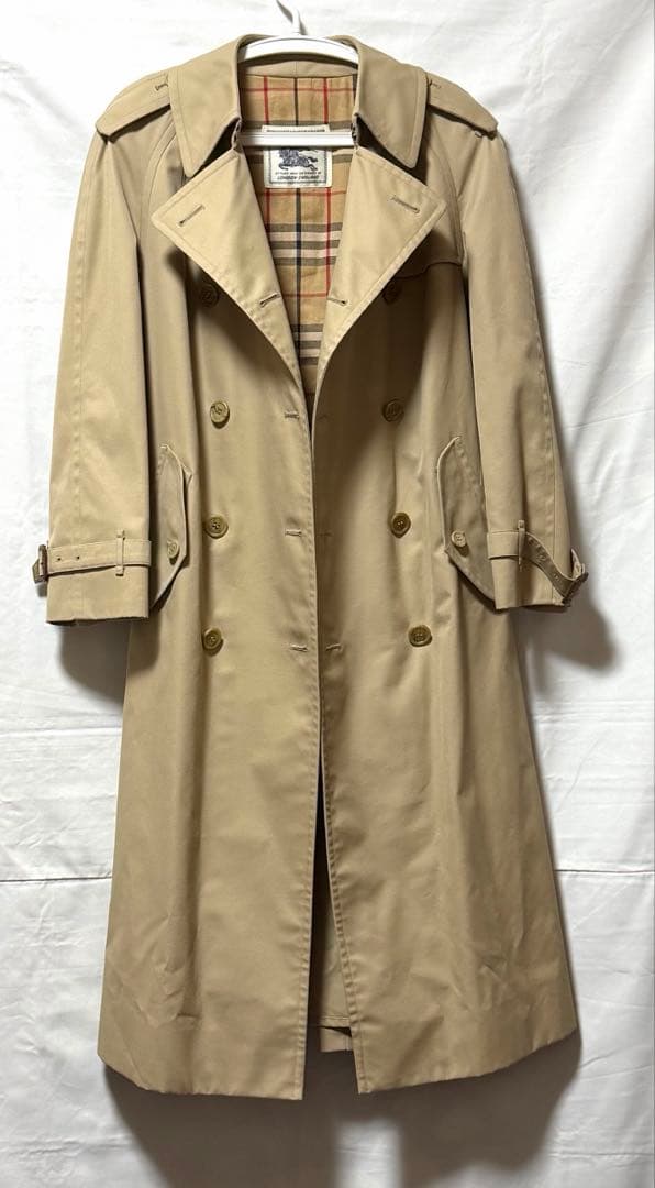 極美品 バーバリー トレンチコート