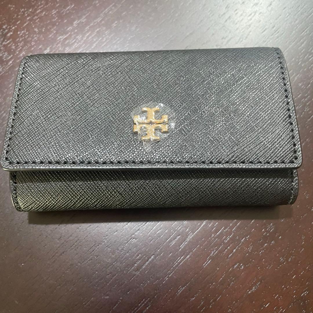 新品　トリーバーチ キーケース　EMERSON KEYCASE ブラック