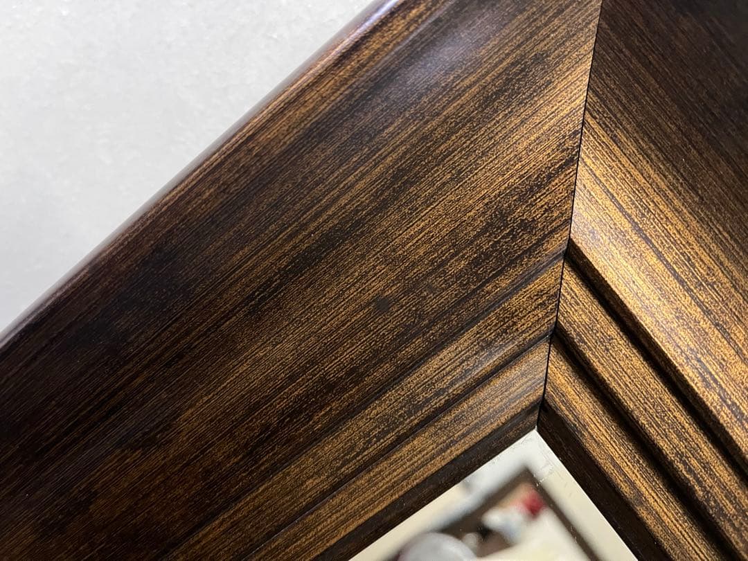 美容室、特大アンティーク調鏡