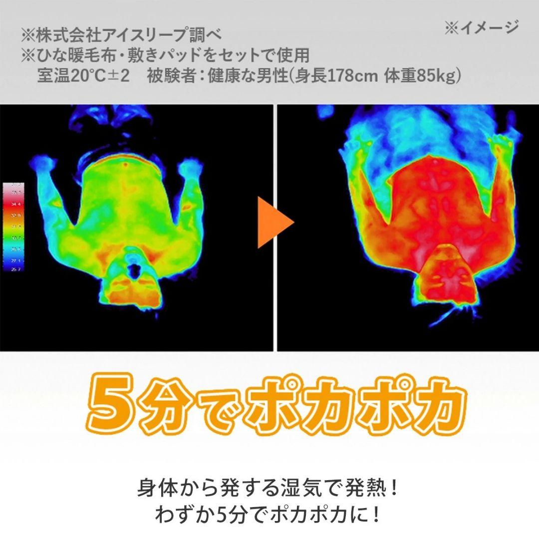 ひな暖ぬくぬくセット （毛布＋敷きパッド） シングル