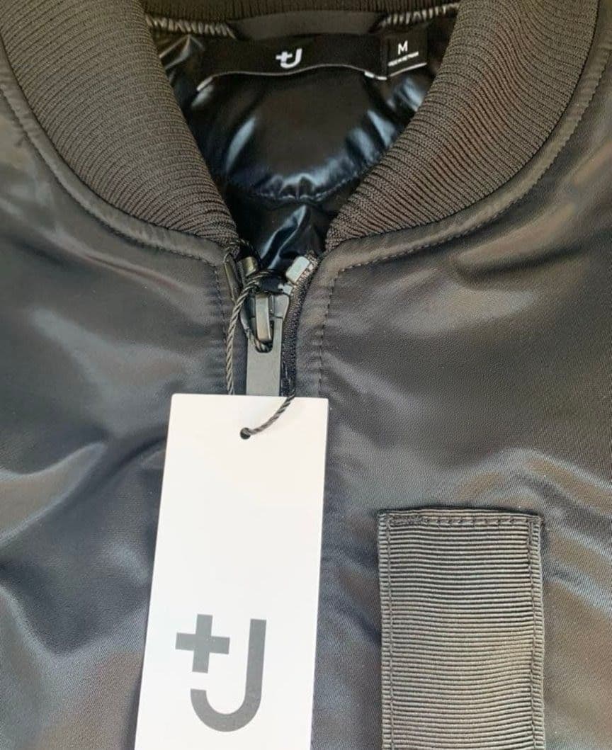 新品　UNIQLO＋J MA-1 Mサイズ　ブラック