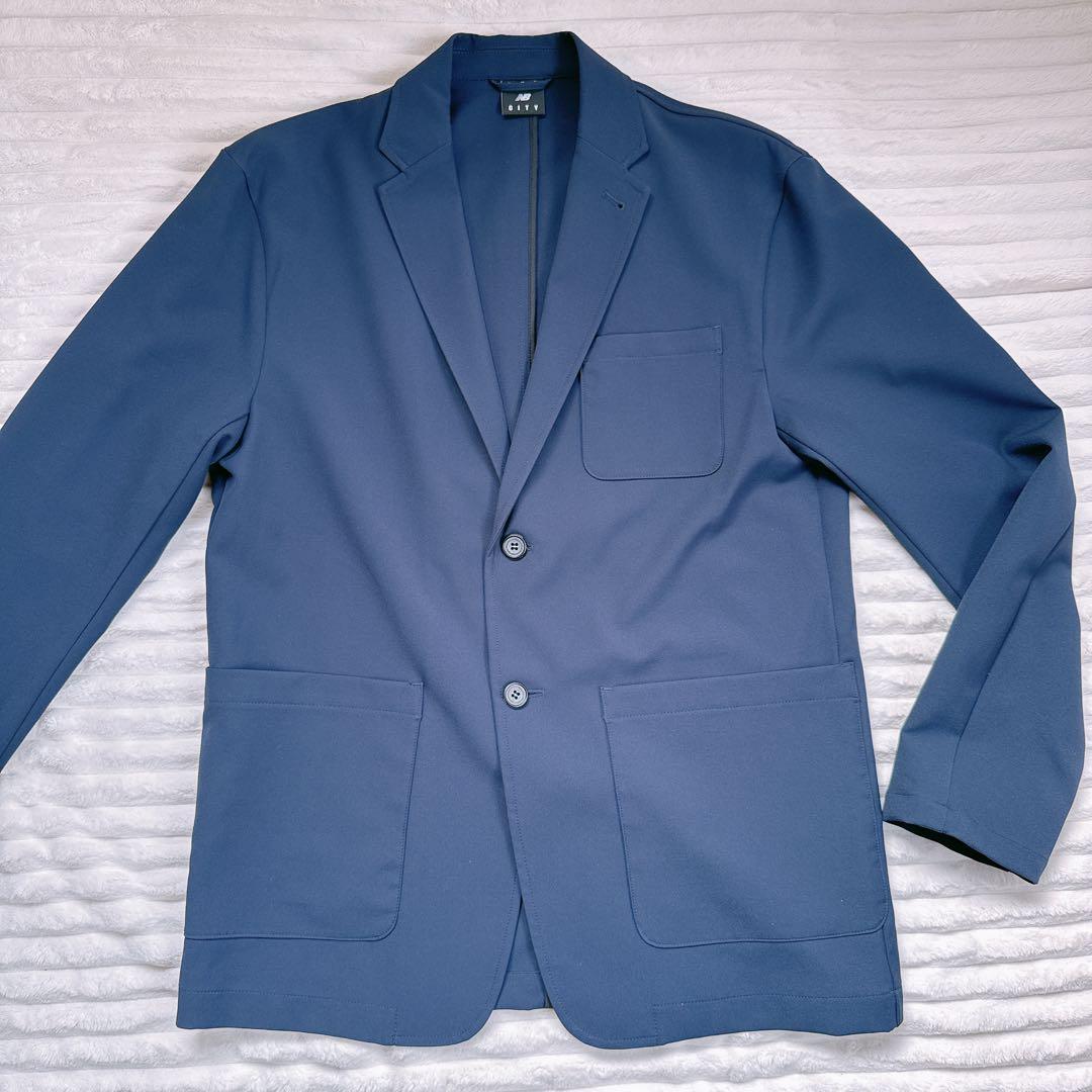 【新品】New Balance 【THE CITY】ネイビーLセットアップ