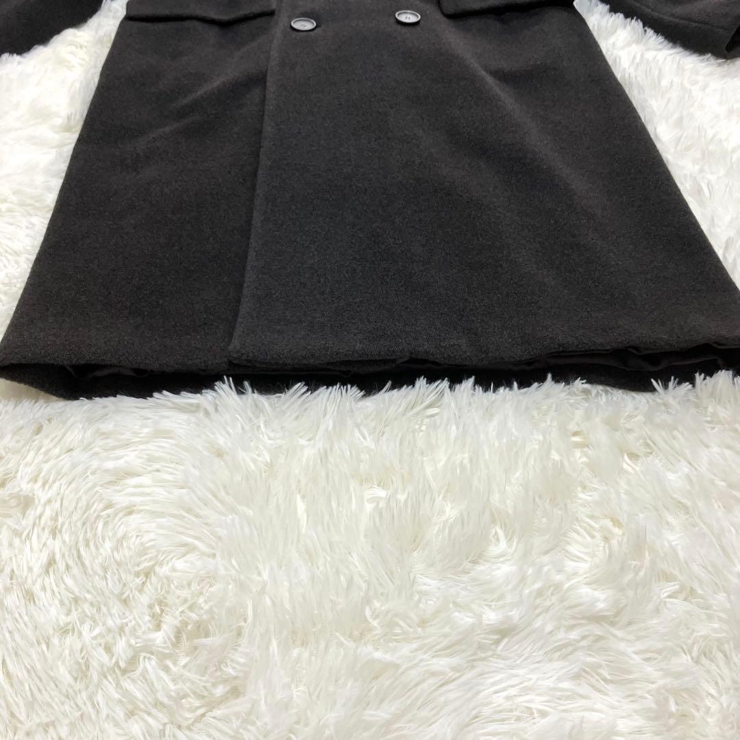 美品　白タグ　カシミヤ混　ウール　ロング丈　マックスマーラ　チェスターコート