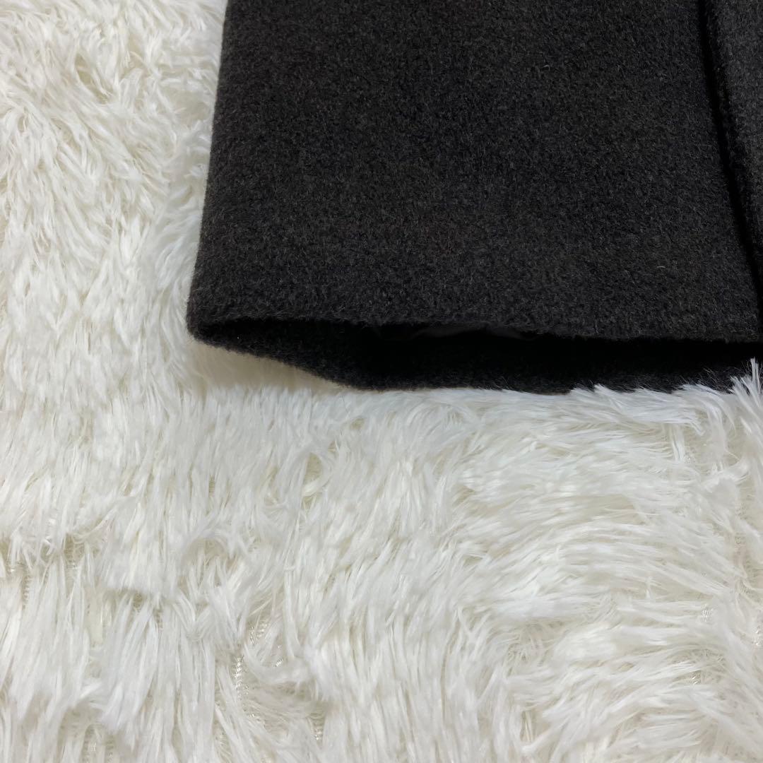 美品　白タグ　カシミヤ混　ウール　ロング丈　マックスマーラ　チェスターコート