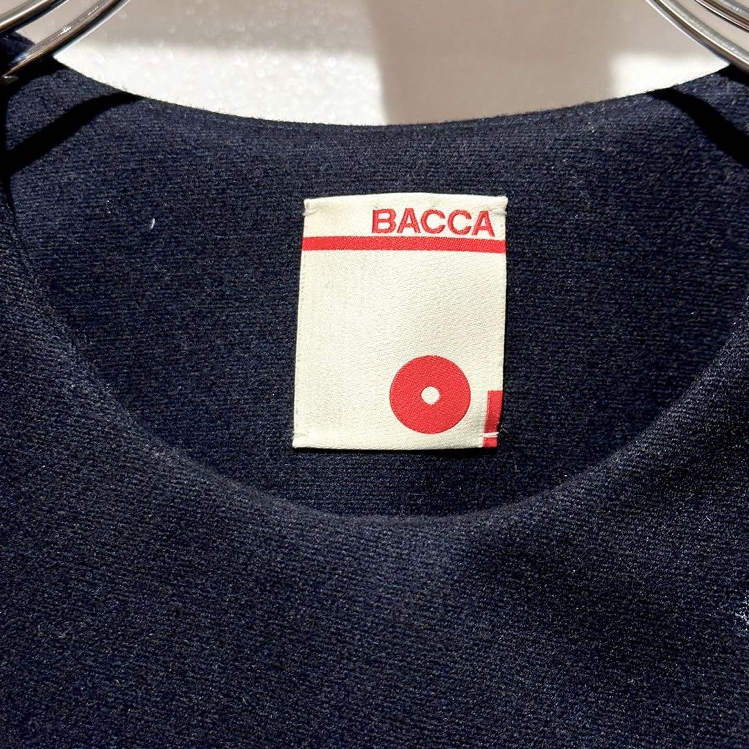 【BACCA】 ダブルクロスロングベスト ヘビーメルトンコート トゥモローランド