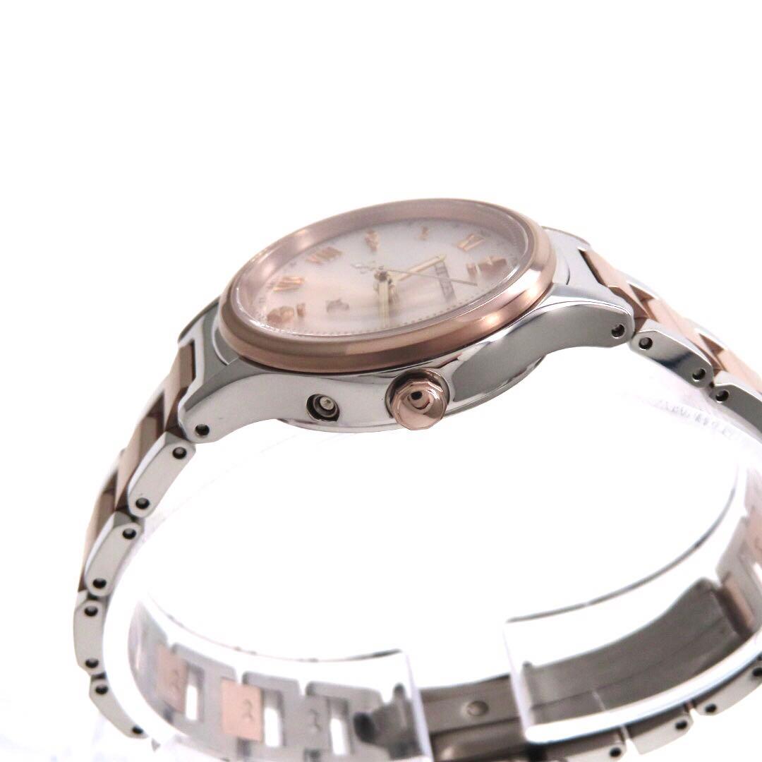 ☆新品同様 ES9496 64W クロスシー 電波ソーラー シチズン 時計