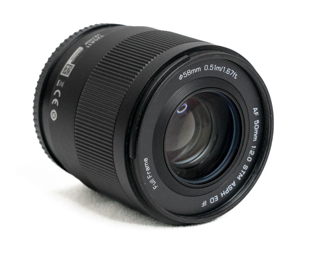VILTROX AF 50mm F2 Eマウント フルサイズ レンズ