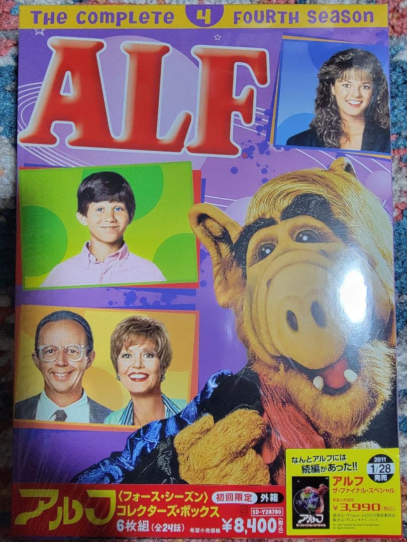 【コンプ美品】アルフ ALF DVD ボックスセット 1-4シーズン