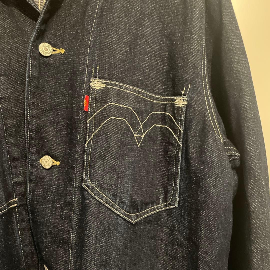 ＿t9791 Levi's Red デニムジャケット Mサイズ