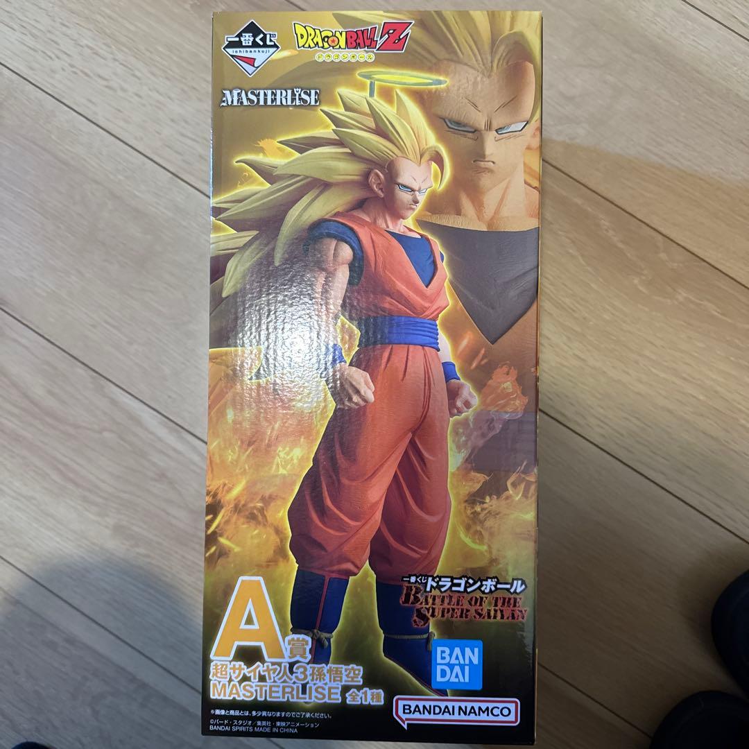 バンダイ MASTERLISE 超サイヤ人ゴッド超サイヤ人 孫悟空　1番くじA賞