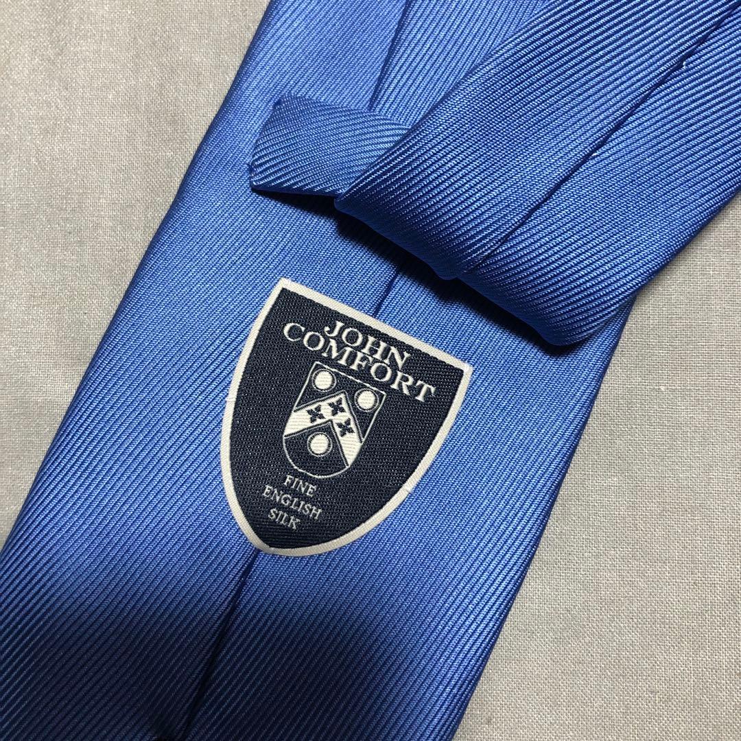 ジョンコンフォート 50オンス ソリッドタイ（サックスブルー無地）