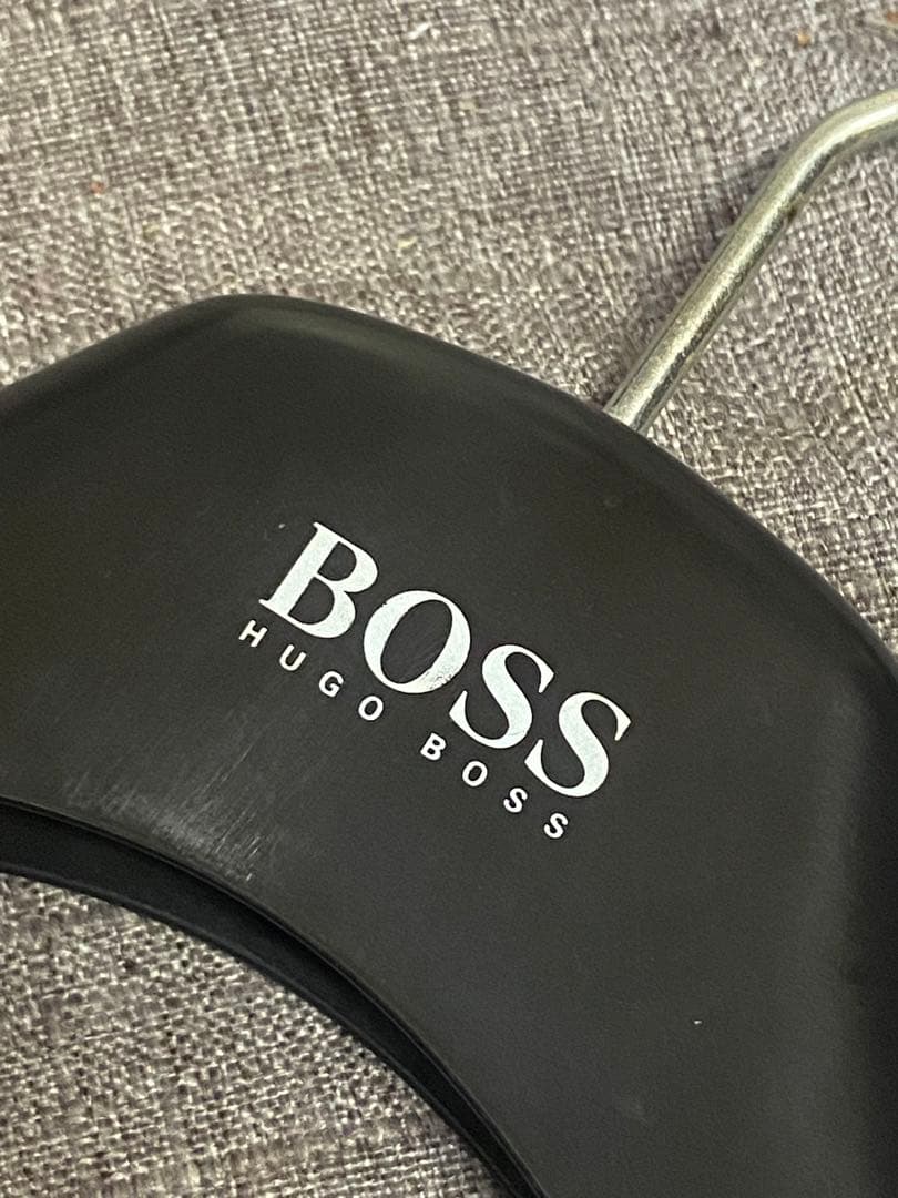 Hugo BOSS☆スーツ上質ヴァージンウールSブラックイタリア