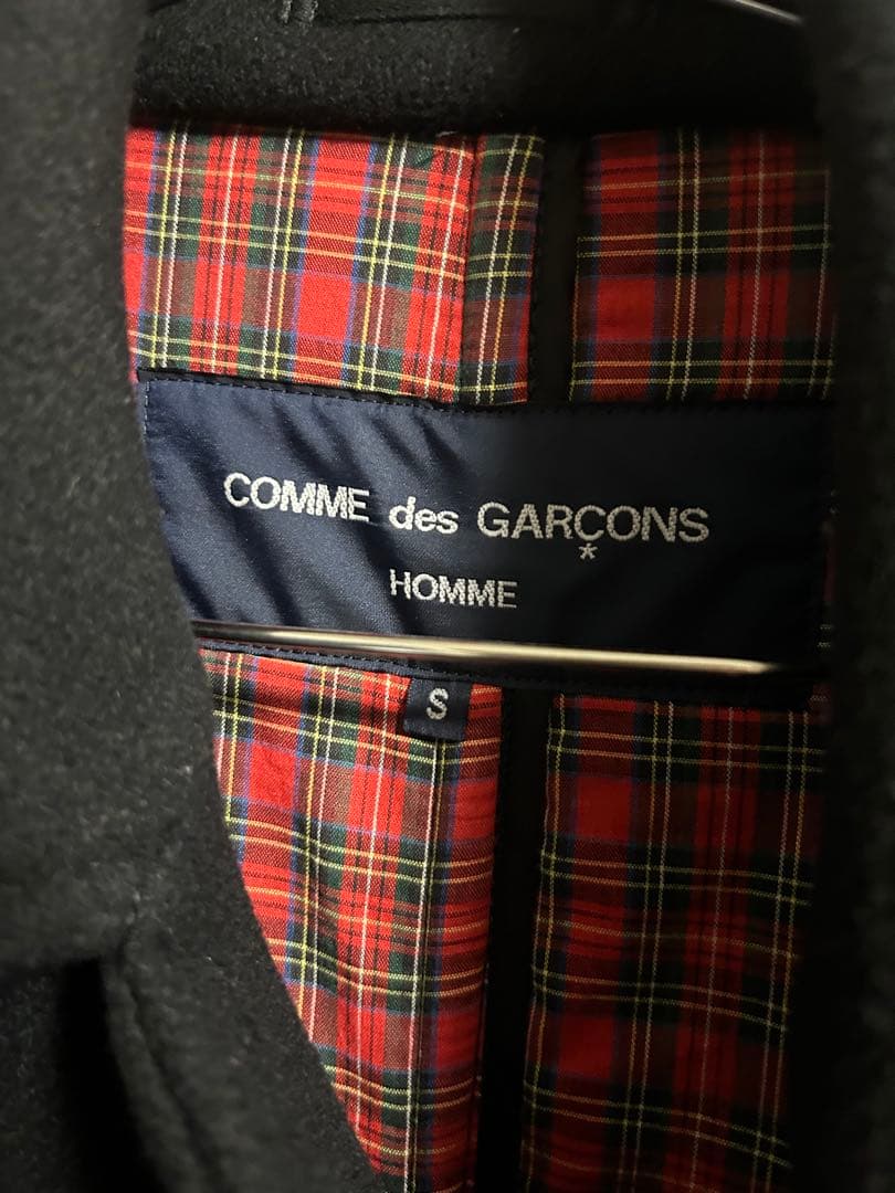 COMME des GARÇONS HOMME ピーコート S ブラック