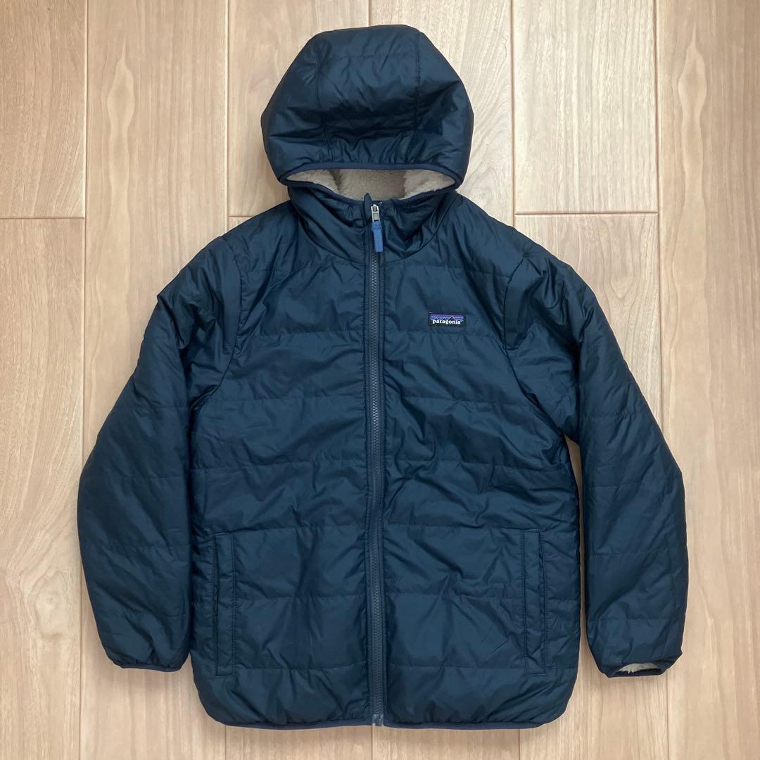 パタゴニア　リバーシブルレディフレディフーディ　キッズXL レディースS
