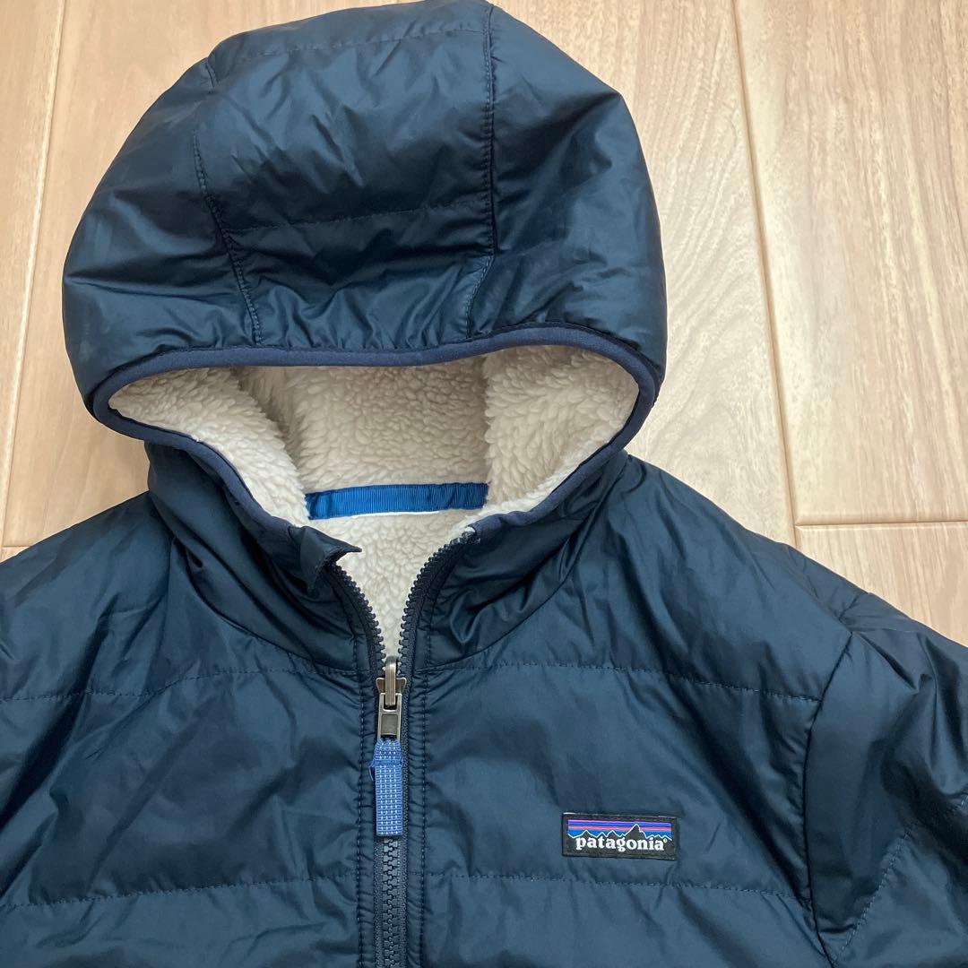 パタゴニア　リバーシブルレディフレディフーディ　キッズXL レディースS