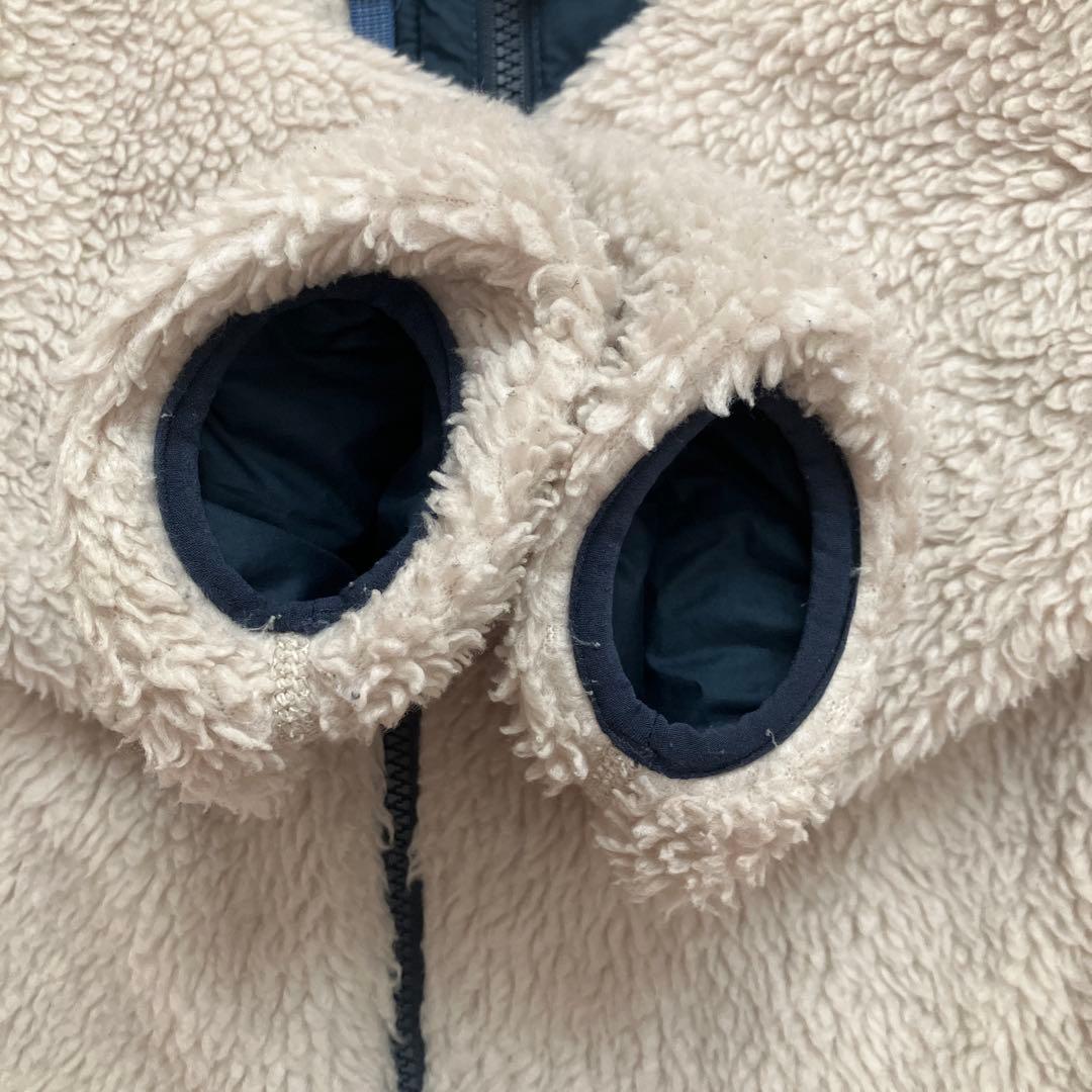 パタゴニア　リバーシブルレディフレディフーディ　キッズXL レディースS