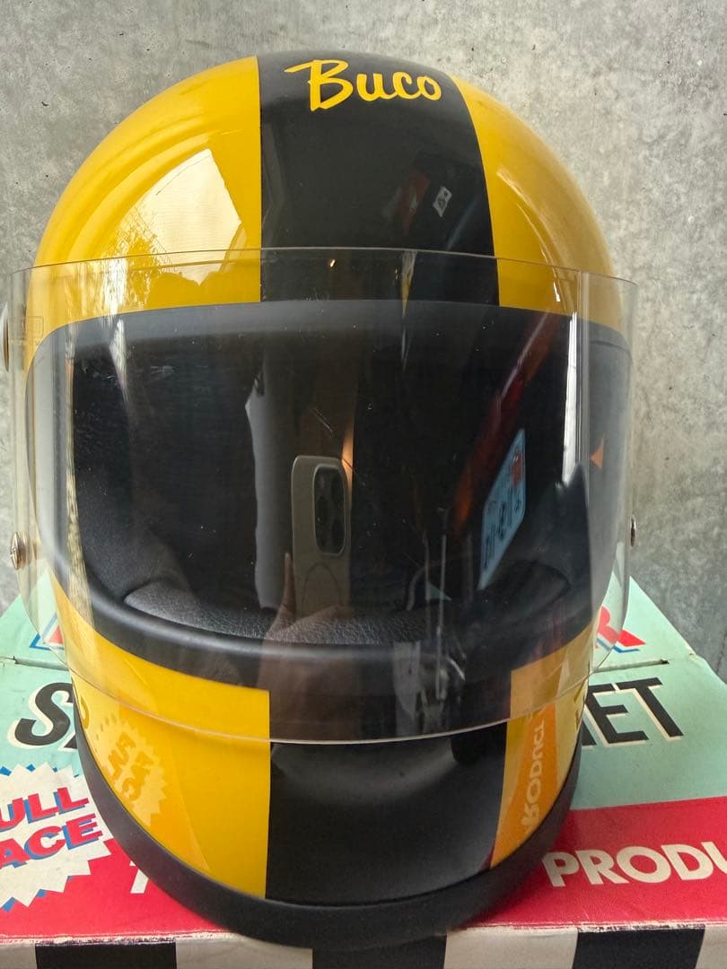 buco レーサー スマイル ヘルメット