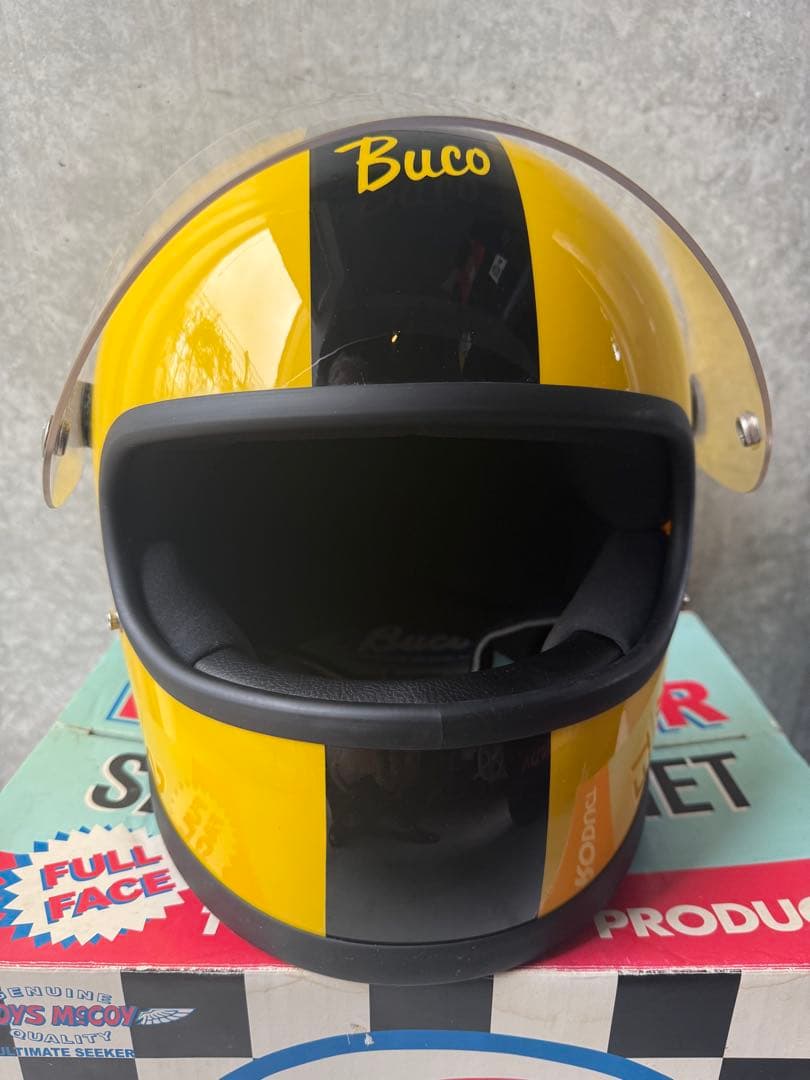 buco レーサー スマイル ヘルメット