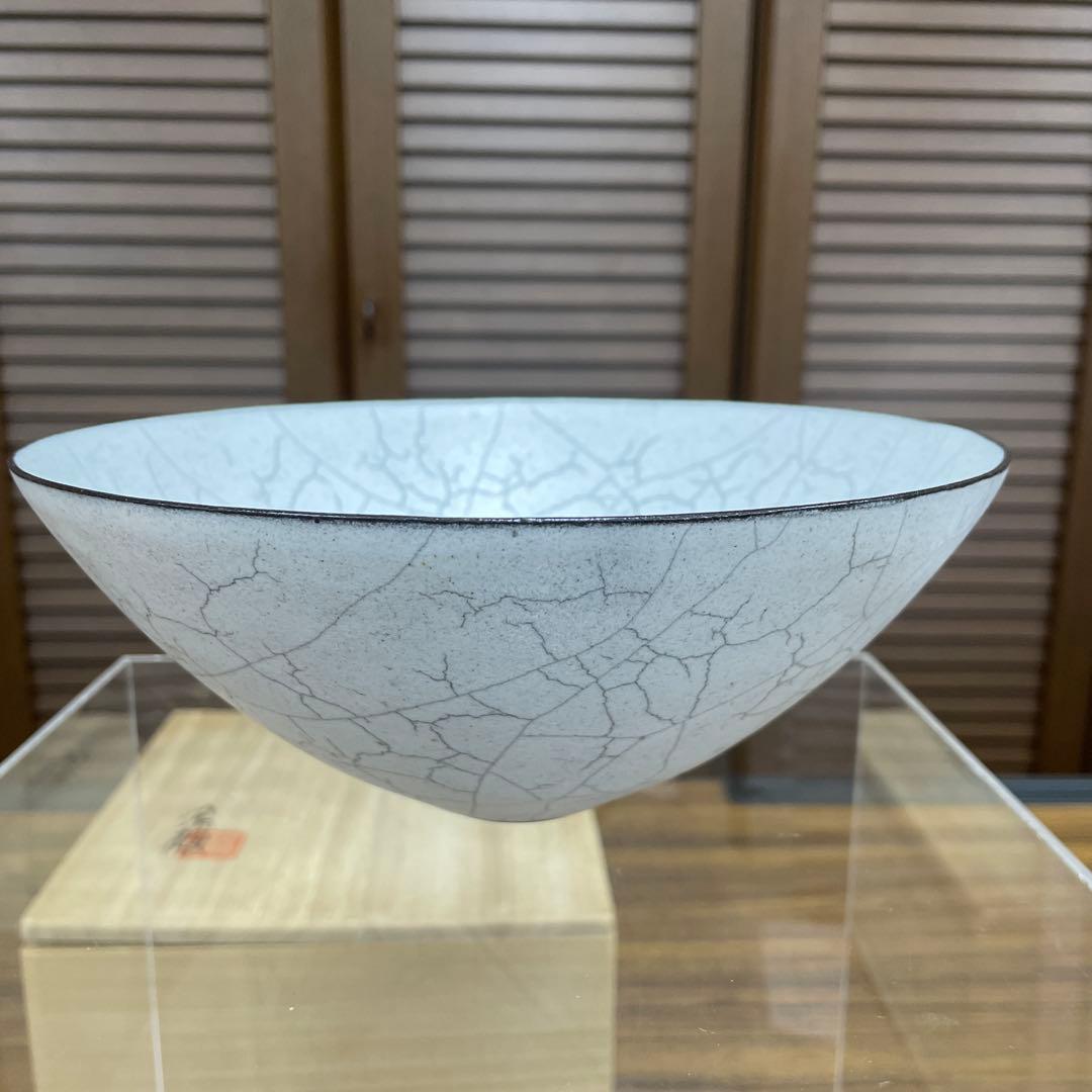 【ピノキオ】陶芸家 今泉毅 作 / 白瓷鉢 （はくじはち）