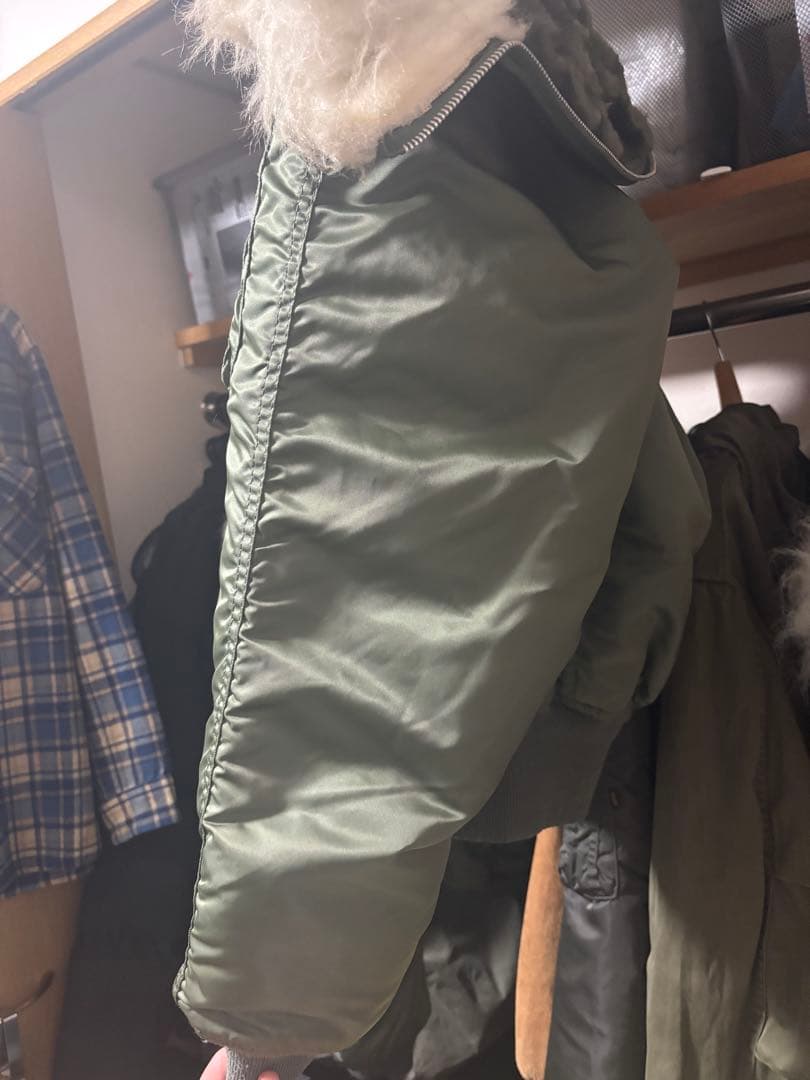 80s USA製 ALPHA N-2B flight bomber jacket