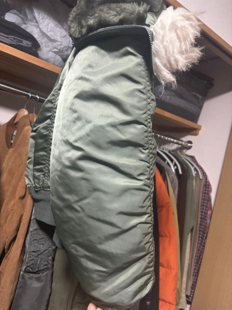 80s USA製 ALPHA N-2B flight bomber jacket