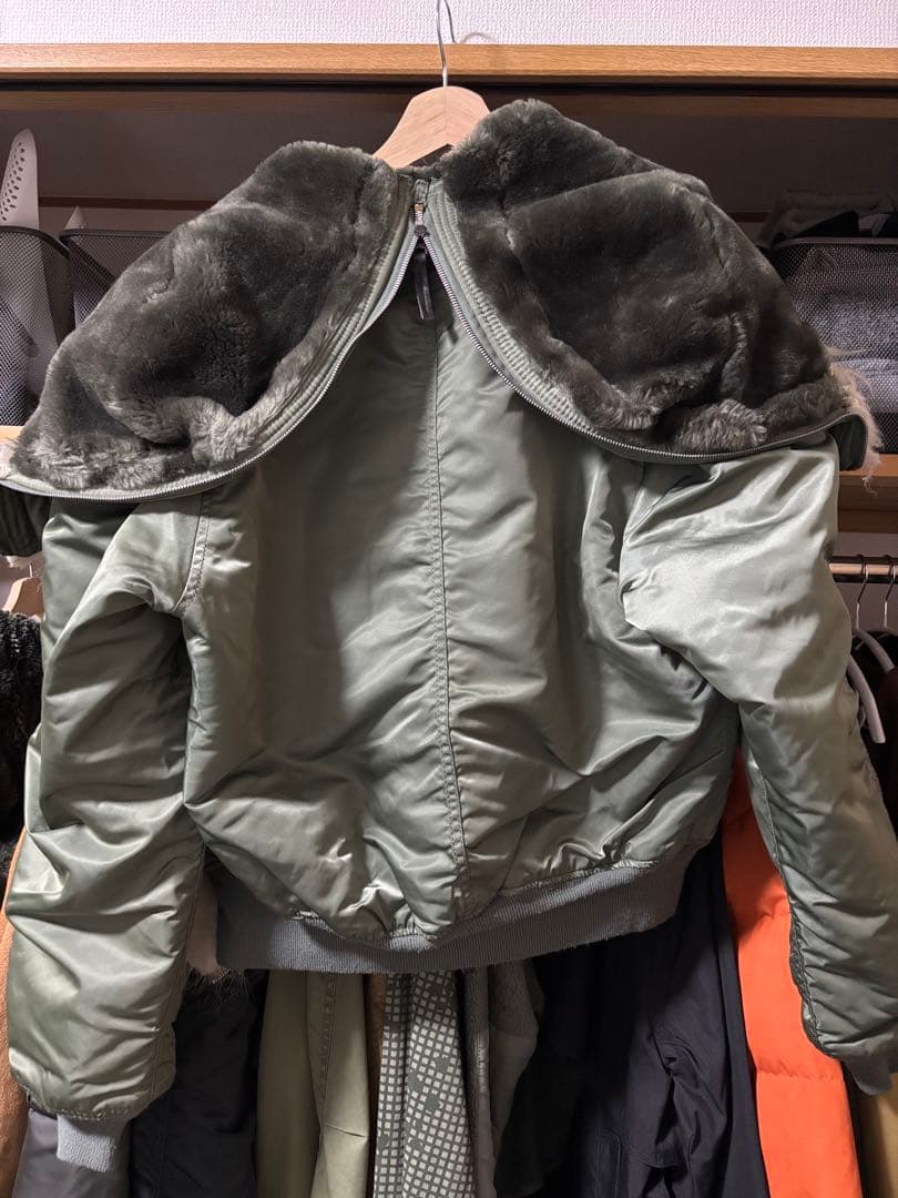 80s USA製 ALPHA N-2B flight bomber jacket