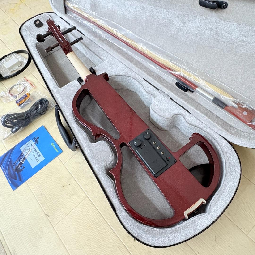 【未使用品】ENNBOM サイレントバイオリン HVPV-30 エレキバイオリン