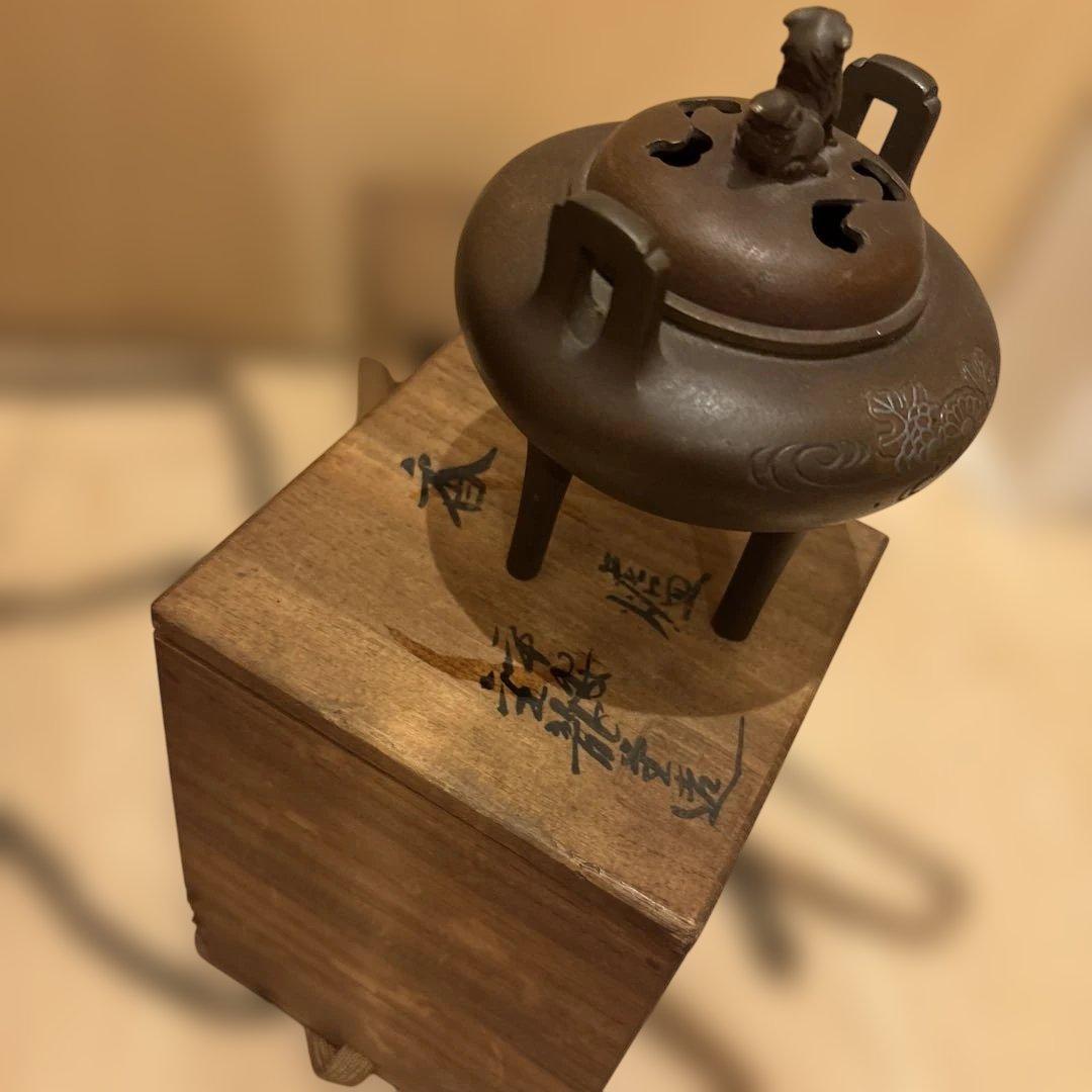 純銀瓶　骨董品セット売り　鉄瓶等