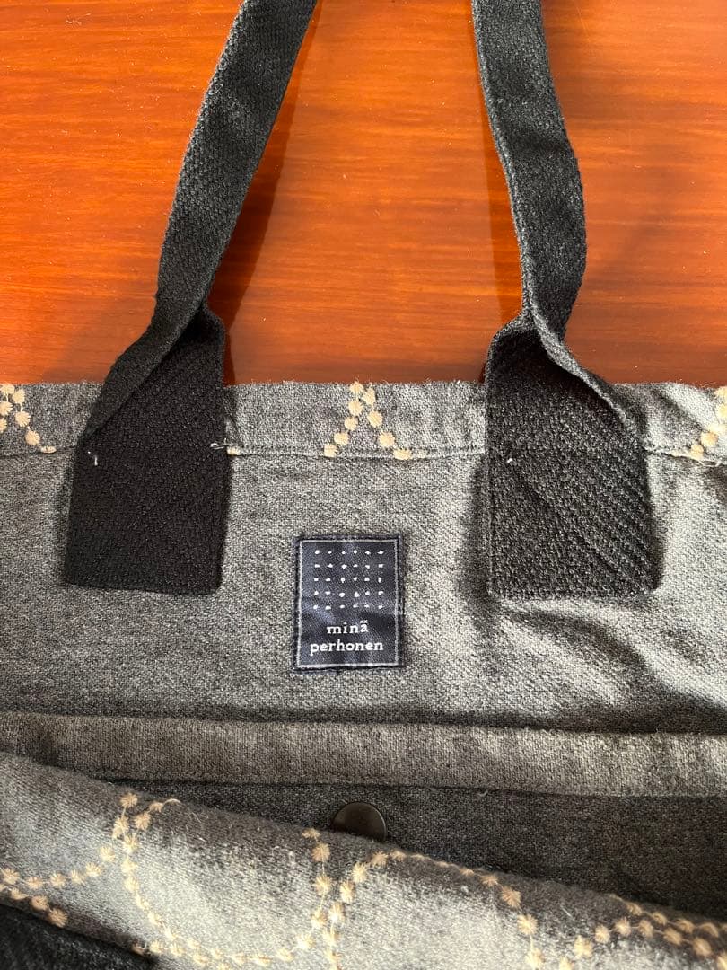 ミナペルホネン　タンバリン　トートバッグ