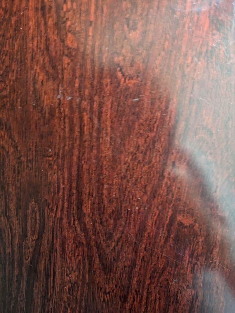 昭和レトロな木製ちゃぶ台