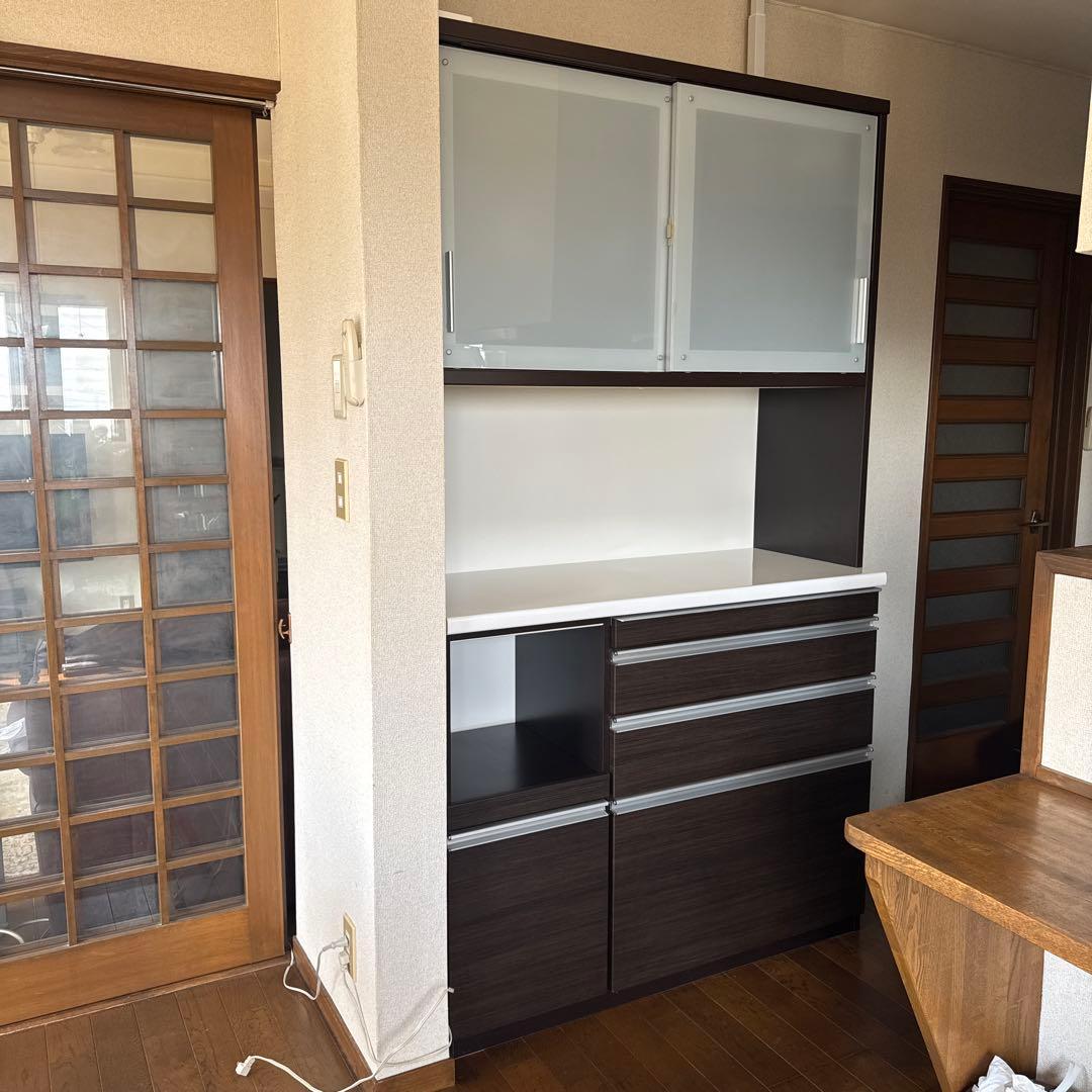 松田家具の食器棚 【村内家具】4／17までの出品　引取希望の方はコメントください