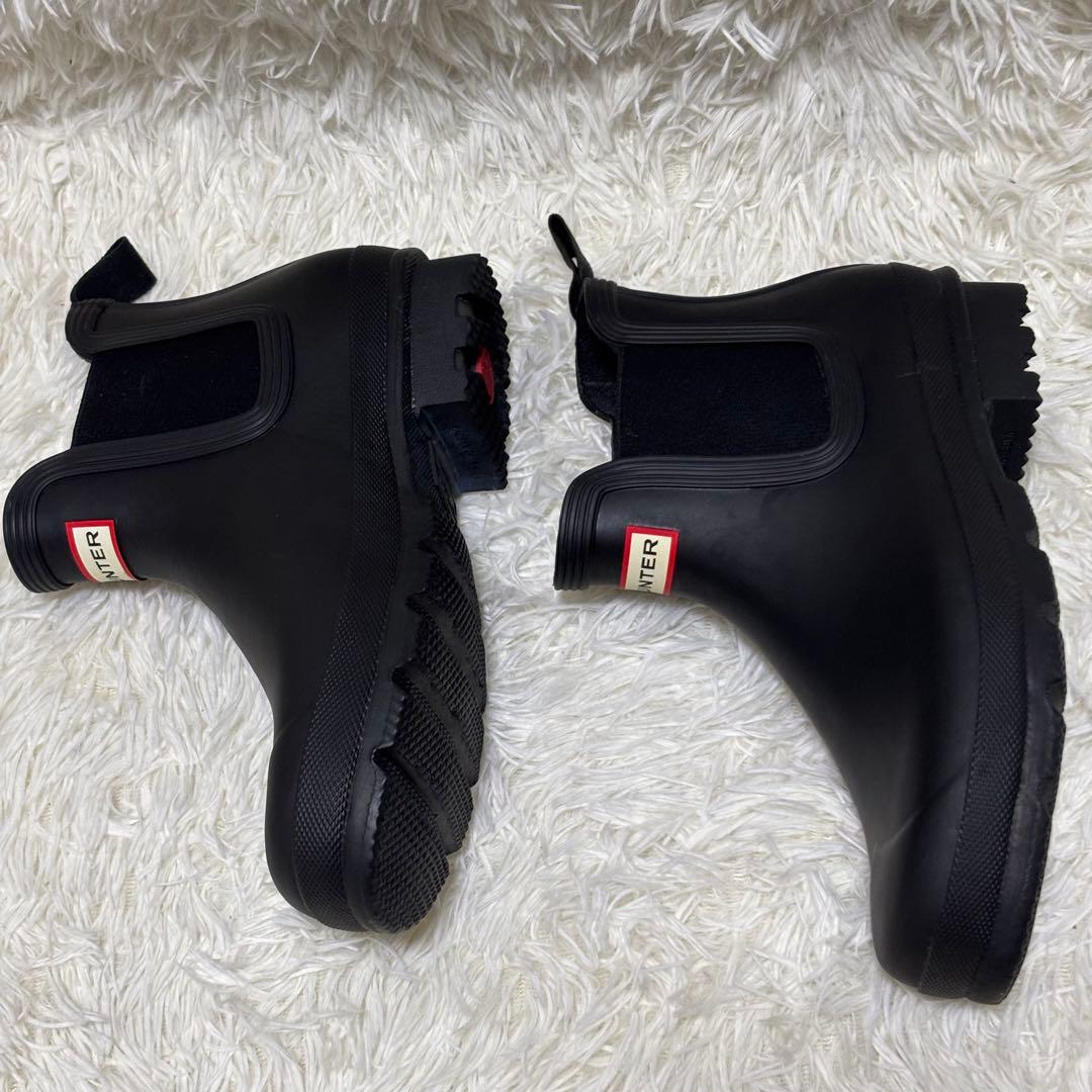 【美品】HUNTER レインブーツ MFS9116RMA UK7 約26cm