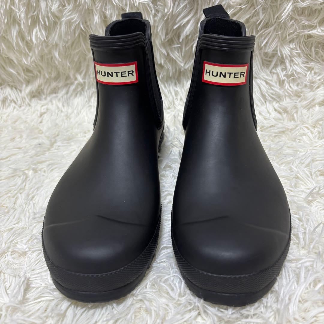 【美品】HUNTER レインブーツ MFS9116RMA UK7 約26cm