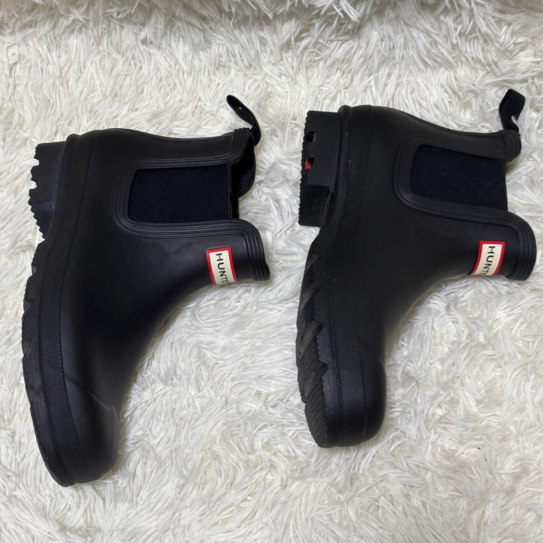 【美品】HUNTER レインブーツ MFS9116RMA UK7 約26cm