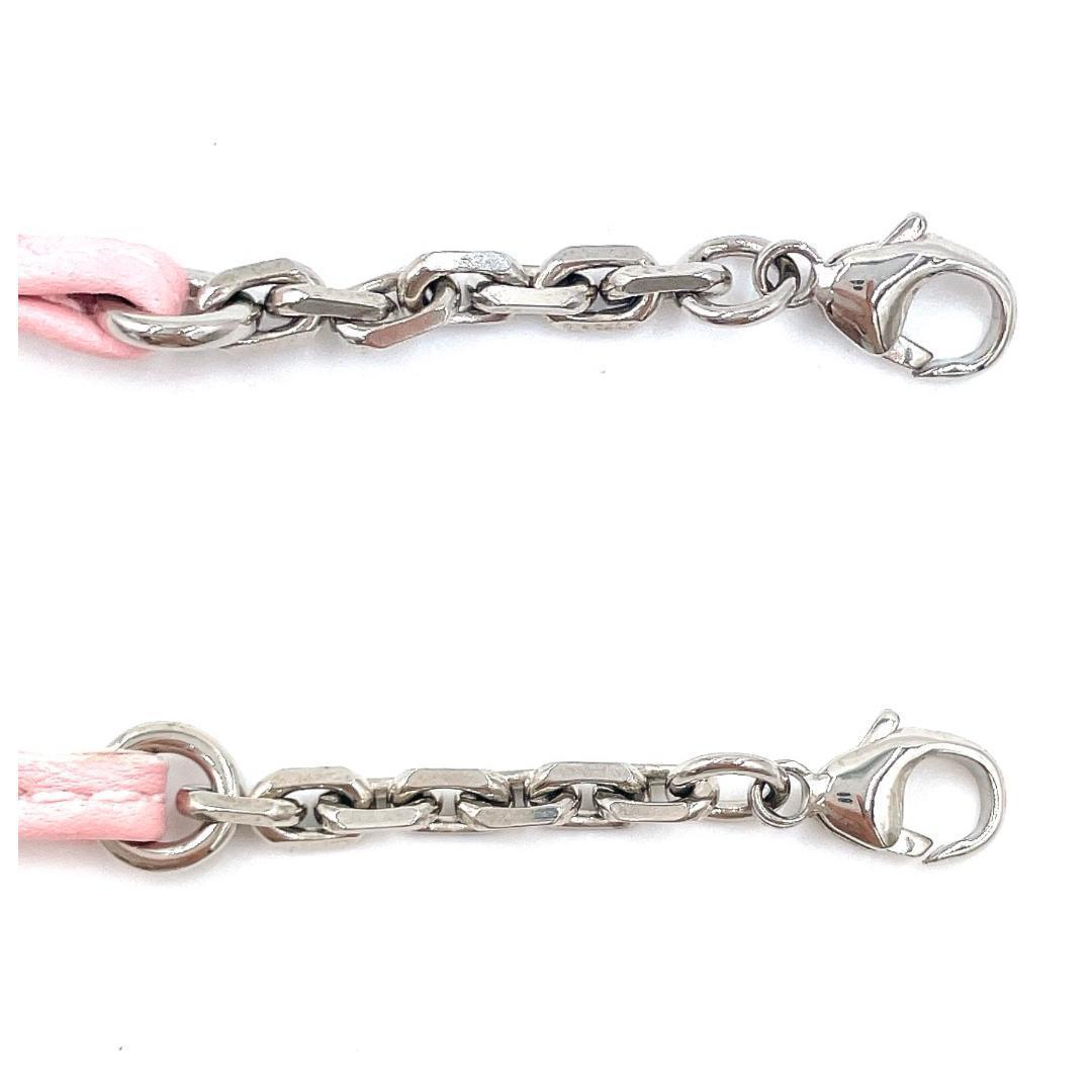 ■極美品■ エルメス カルメンチータ レザー チャーム 栞 レディース ピンク