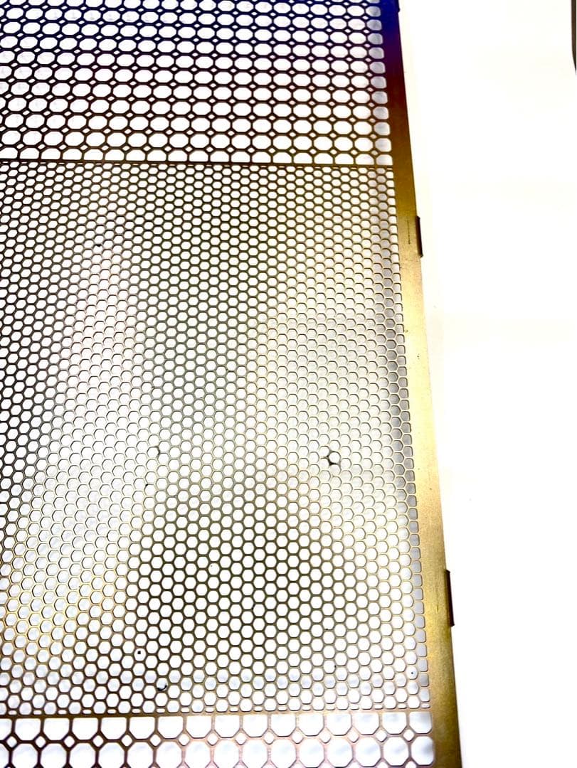 Z900RS チタニウムパワー　チタンメッシュラジエターコアガード