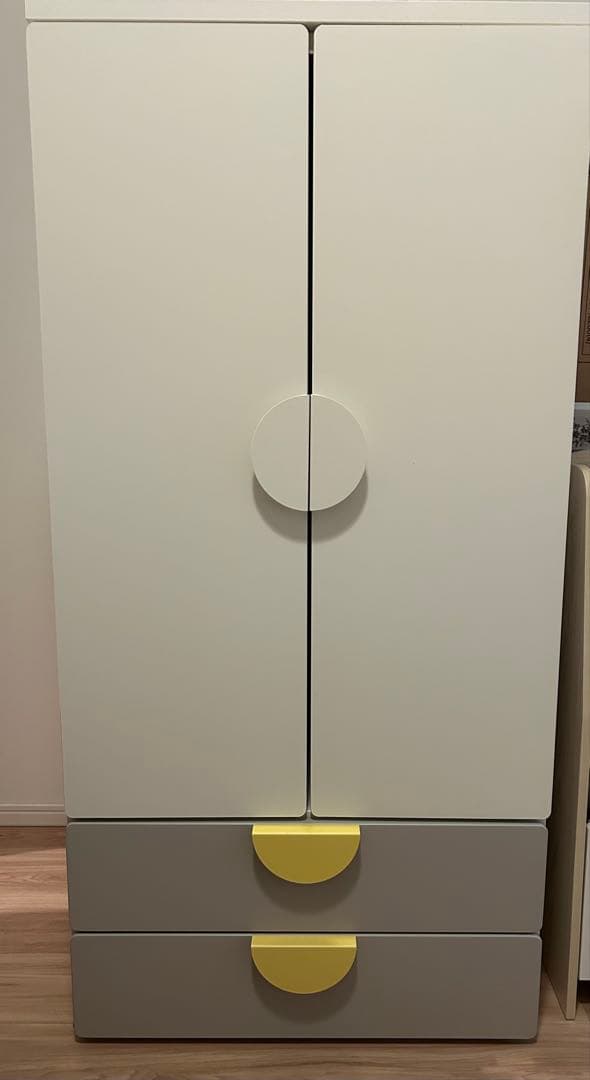 美品　IKEA スモースタード　送料込　洋服タンス　子供用タンス　収納ラック