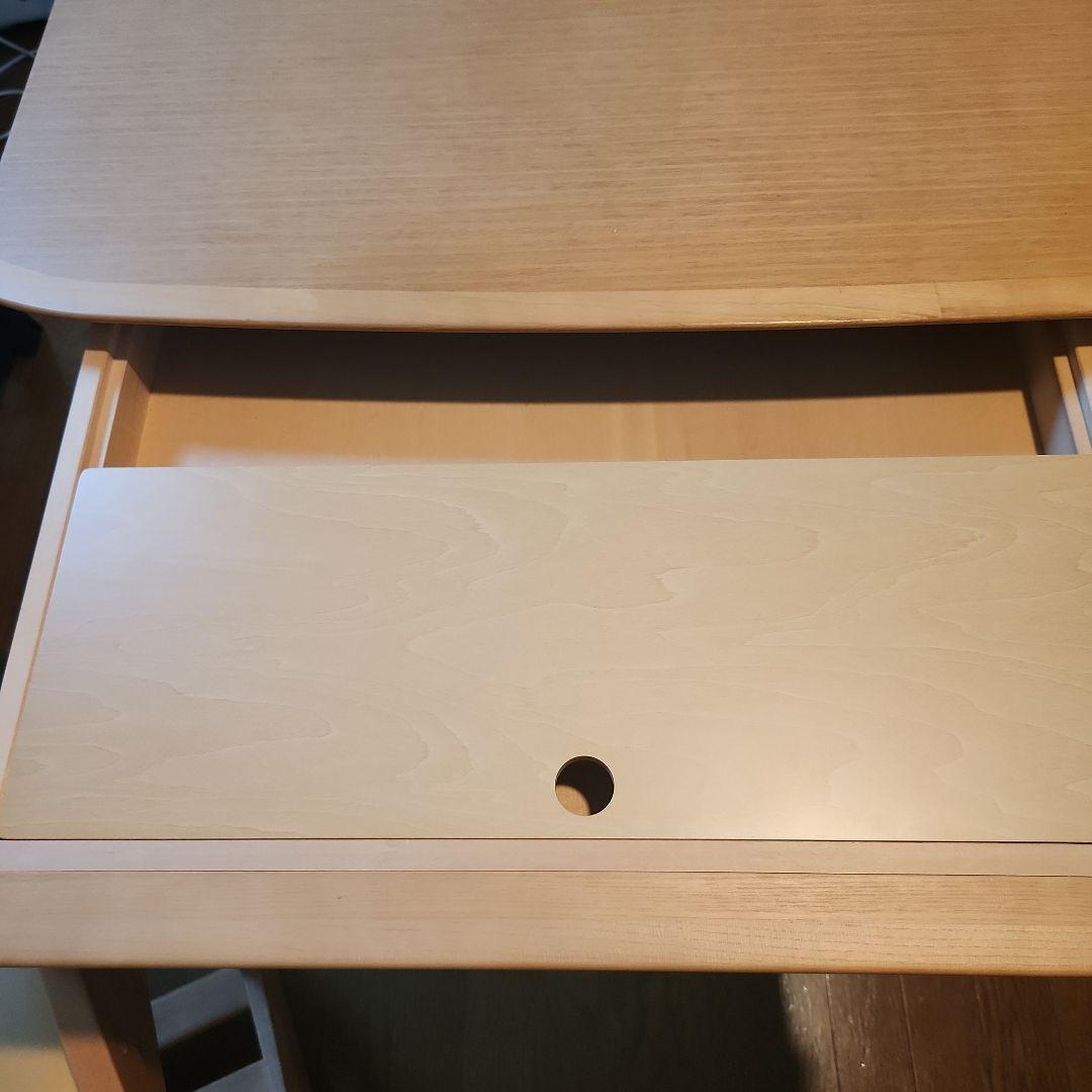 カリモク家具　学習机セット(机、椅子、ワゴンのセット)　①机のみ