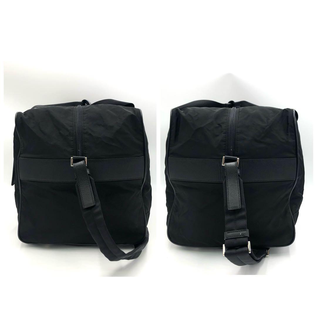 【極上美品・付属品付き✨】プラダ 2way ボストンバッグ 鍵付き ナイロン 黒