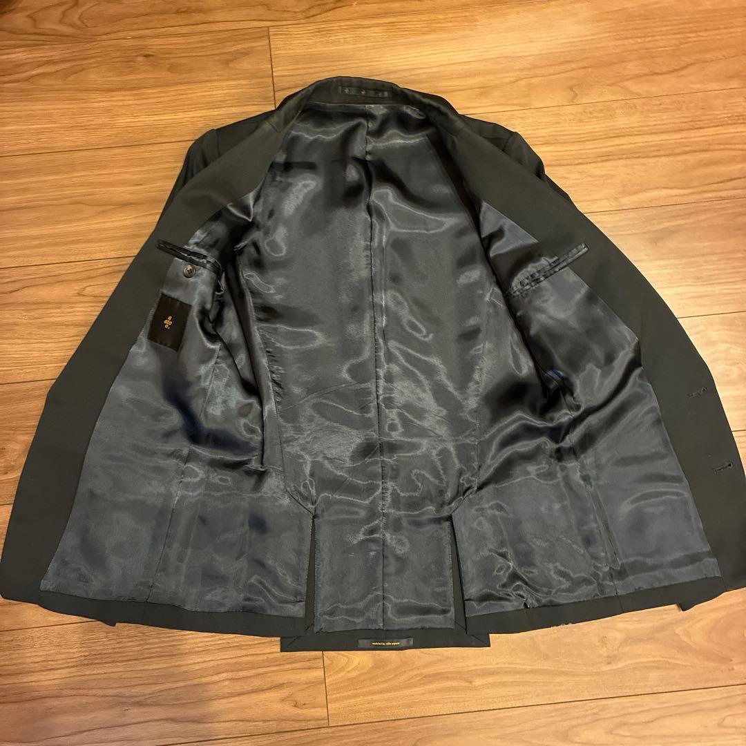 ato テーラードジャケット 黒 ブラック 44