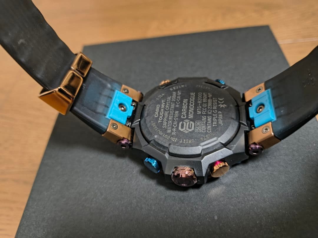 G-SHOCK【MTG-B2000XMG-1AJR】MT-G 限定版マルチカラー