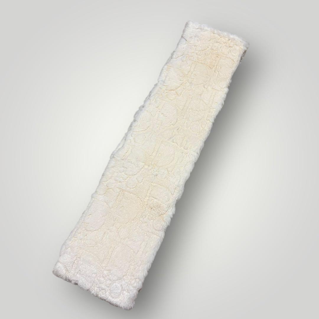 極美　Christian Dior リアルファー　ラビットトロッター　マフラー