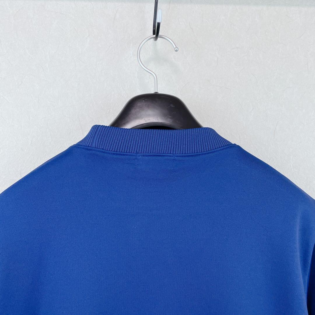 【新品未使用 アルチビオ】メンズピカピカロゴ機能素材クルー長袖プルオーバー46号