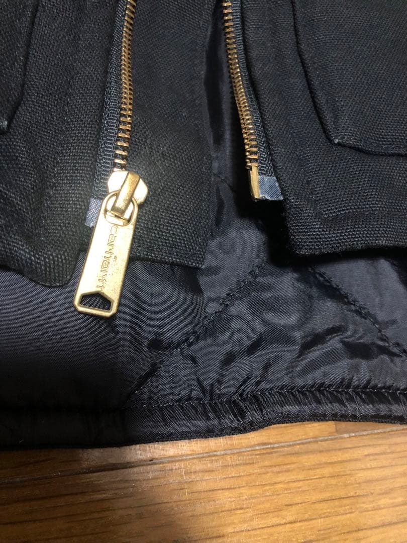 即決 美品 カーハート ベスト ブラック M