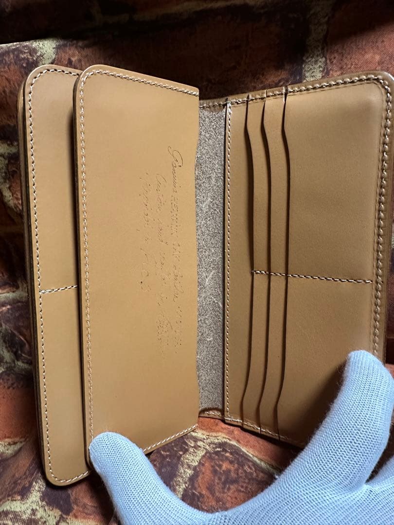 ケーシーズ　ケイシイズ　窪田クラフト　ライダースウォレット　新品