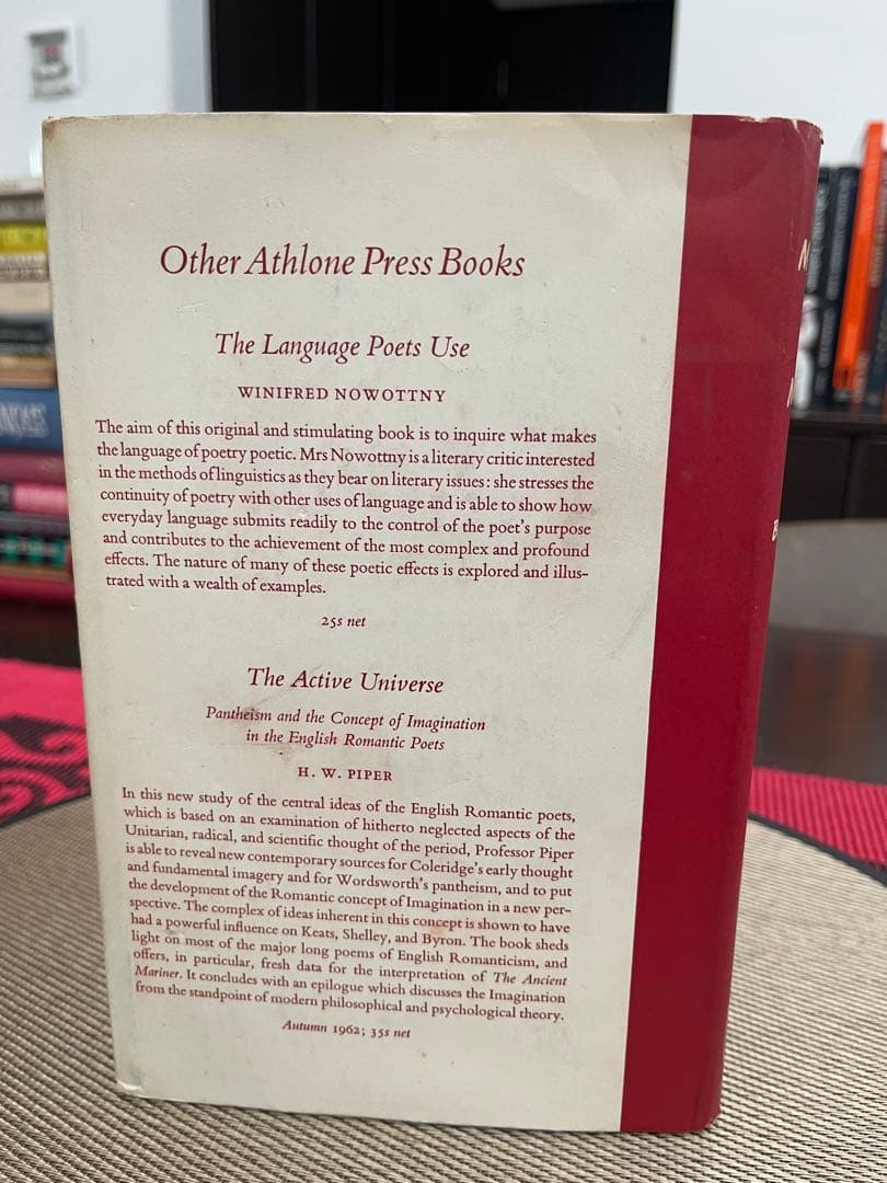 洋書 Mirror of Minds by Geoffrey Bullough